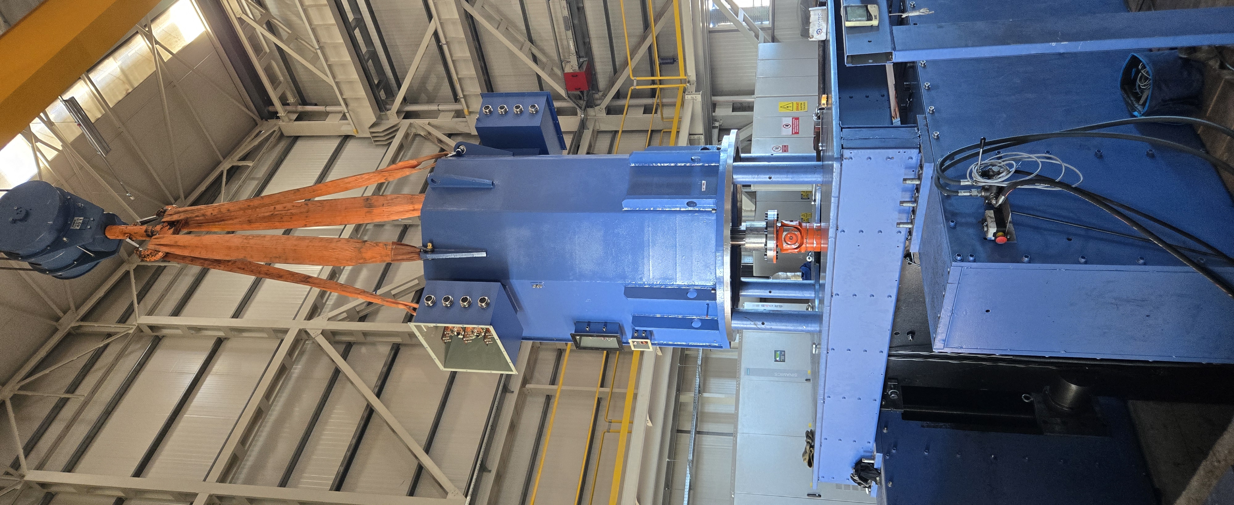 1.5 MW 750 rpm Water Cooling IC81W Elektrik Motoru Türkiye'De İlk.